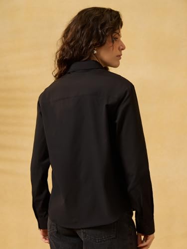 Chemise légère brodée Flora coupe décontractée aux finitions soignées - 4
