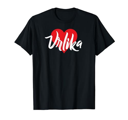 I Love Vrlika Croatia Croatian Location Souvenir T-Shirt