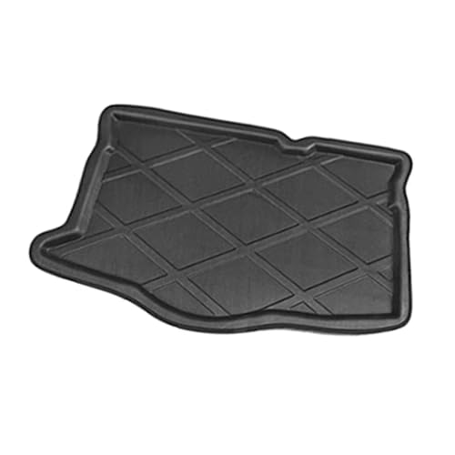 Tapis de coffre arrière pour Mazda 2 et Demio Hatchback 2008-2013 protection de sol noire