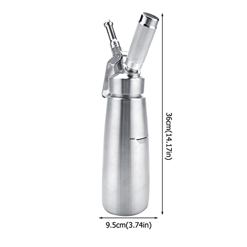 La Mejor Recopilación de Dispensador de crema batida los 5 mejores. 12 Dispensador de crema batida marca Yosoo (3)