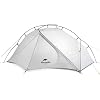 Naturehike VIK Tente Ultralégère 4 Saisons Tentes de Randonnée avec Empreinte de Pas 15D Tente Portable la Plus Légère pour la Randonnée en Camping