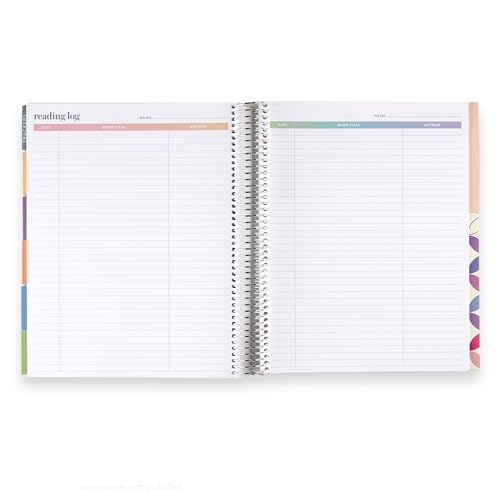 Erin Condren 8.5x11 Undated Homeschool Planner - School Supplies Classic Interchangeable Cover| Featuring Platinum Spiral and 80 Lb. Text Weight Paper - Image 6
