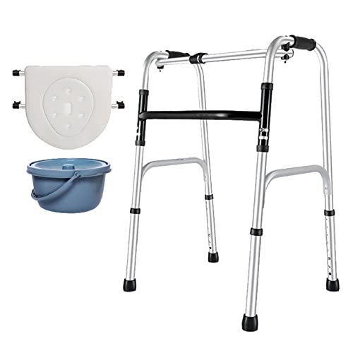 Andador plegable para personas mayores, andador ligero de aleación de aluminio, ayuda de movilidad para personas mayores, ancianos y discapacitados, estrella de luz C
