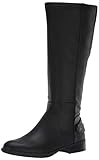 Lifestride Women's X-Amy Knee High Boot, Black Wide Calf, 9.5