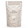 Nutri + Reis Pudding Pulver 1 kg ohne Zucker + Süßstoffe Neutral - Instant Rice Pudding 1000 g Natural - fettarm + cremig - der perfekte Snack