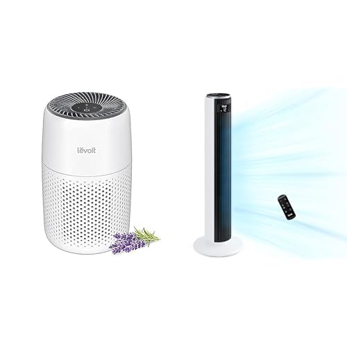 Levoit Core mini air purifier + F362 tower fan