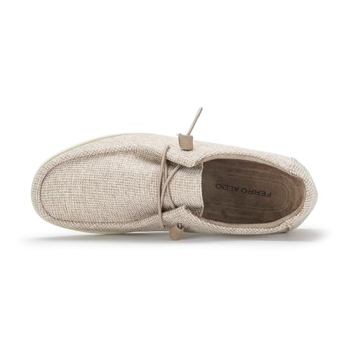 Image of Ferro Aldo Men's Dress Loafer Collection | Modern & Classic Slip-On Styles | Available in Suede, Woven, and Wholecut