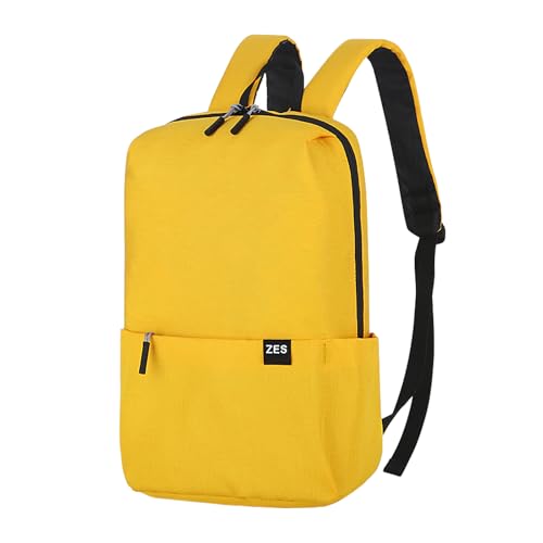 Sac à dos Oxford jaune hydrofuge avec protection tout temps