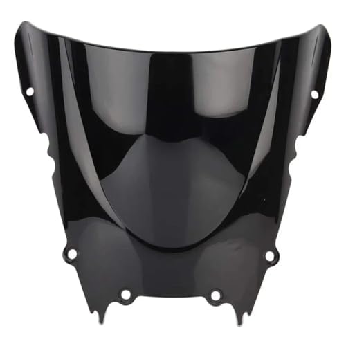 Spoiler d'extension pare-brise noir et blanc pour moto YZF 600 R6 1998-2002