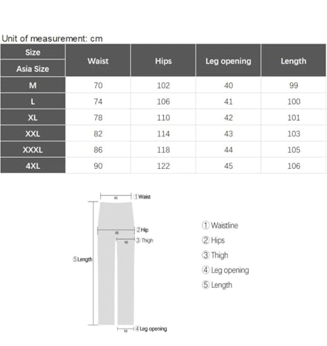 Men Ultra-Thin Ice Silk Quickly Dry Casual Pants Loose Elastic Waist Trousers4