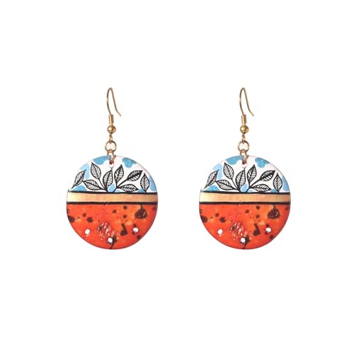 Image of Boho Ethnic Earrings Collection for Women - Colorful Tassel, Hoop, Stud, Drop, Chandelier & Huggie Styles Inspired by Festival Fashion