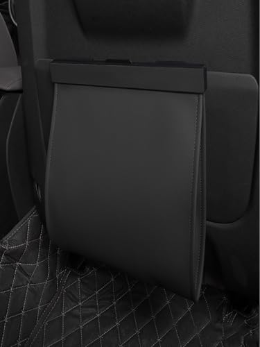 車載ゴミ袋 トヨタ 86 2代目 GR86 ZN8型 車用ゴミ箱 折り畳み式 LEDライト 省スペース 小型 後部座席収納 シートバックポケット 車用小物入れ PU製 カー用品 (ブラック)