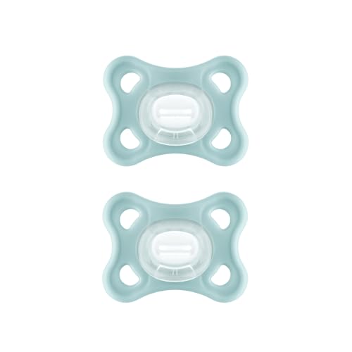 MAM Comfort Schnuller im 2er-Set, besonders kleiner und leichter Baby...