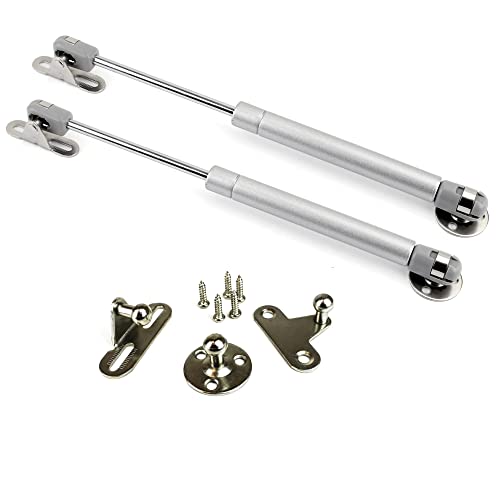 Image of RAB Gas Pumps - 12 inch Gas Struts, 30 kg Load Capacity, Black, Pack of 2