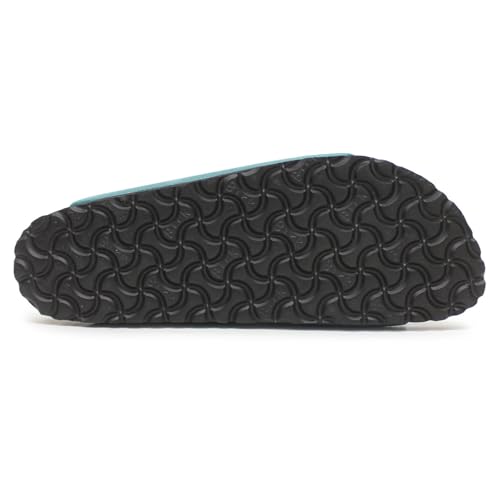 Image of Birkenstock Arizona Birko-flor Softfootbed, Unisex Adults' Mules, Biscay Bay, 6 UK Narrow