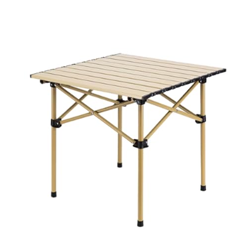 Table de camping en acier en carbone portable haute capacité et pliante pour l'extérieur - 2