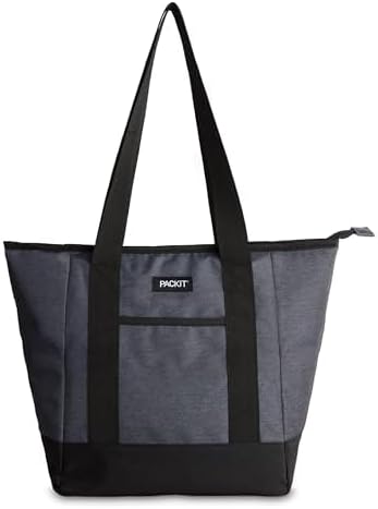 PackIt Built with ECOFREEZE Technology, Reusable, Foldable, Zip Closure, with Shoulder Straps for Easy Carrying - Image 6