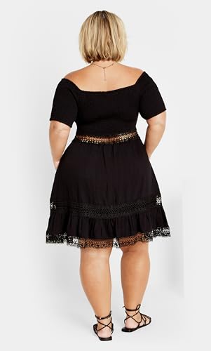 Image of City Chic Women's Plus Size Dress - Aura