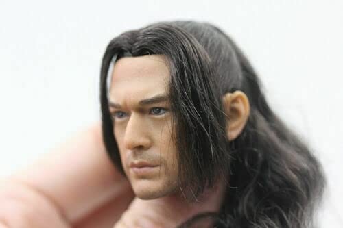 Amazon | 1/6男の子ヘッドスカルプト アジアのハンサムスター12インチ