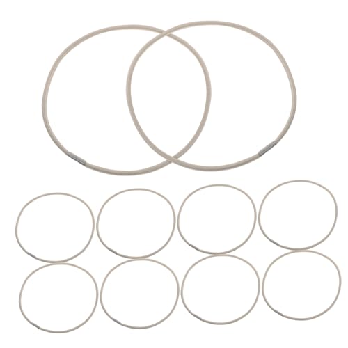 Toddmomy 10pcs Microphone Shock Mount Replacement Rubber Rings Vibration Elastic Bands for Enhanced Stability and Noise Reduction Condenser Mics Durable and Reliable Design