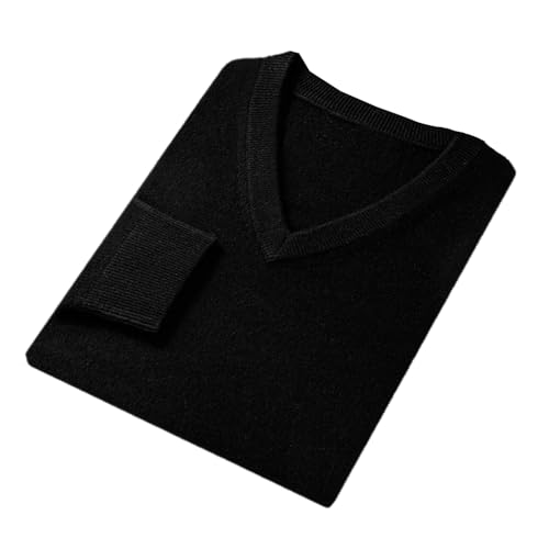 Pull col en V Kelsiop en 100% laine mérinos un tricot haut de gamme pour homme