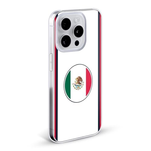 Coque foot Mexique iPhone 14 Pro Max rigide México Aztèque - 2