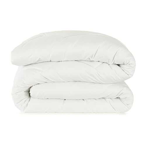 Bassetti, PIUMONE SINGOLO, BIANCO, PIUMONE MICROFIBRA 155 cm x 200