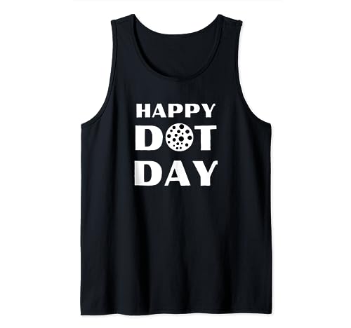 Happy International Dot Day Funny Dot Day Tank Top