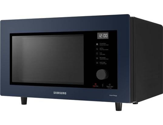 Samsung MC32DB7746KDE1 - Microonde Bespoke con grill e aria calda, 32 l, 900 W, Smart Control, AirFry, Power Defrost, Healty Steam, Clean Navy