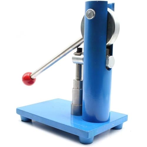 Macchina da stampa a leva per compresse con stampo in acciaio inox per uso in laboratorio, ideale per la produzione di pillole da polvere medicinale, acido benzoico e campioni di carbone