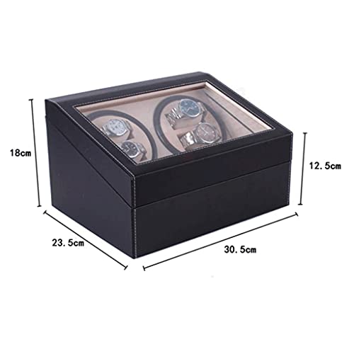Estuche para relojes automáticos bobinadora con compartimento de accesorios el regalo perfecto 2