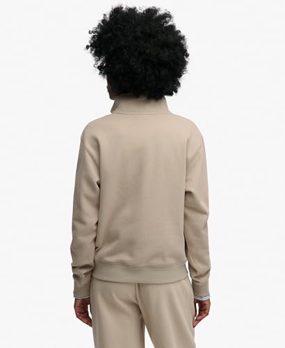 Pull à col camionneur et logo brodé femme Superdry Essential - vue 6
