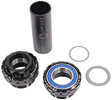 Profile Racing Elite 22mm Outboard Bearing Bottom Bracket Black, No Spindle
