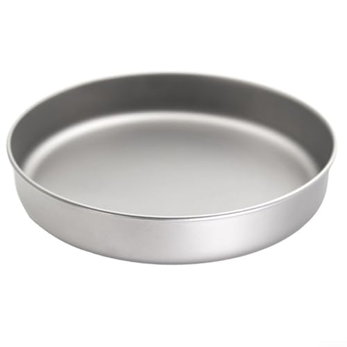 Pure Ti - Olla ultraligera para mochileros, camping, picnic, cocina, utensilios de cocina ligeros de titanio con diseño de mango opcional (sin asa)