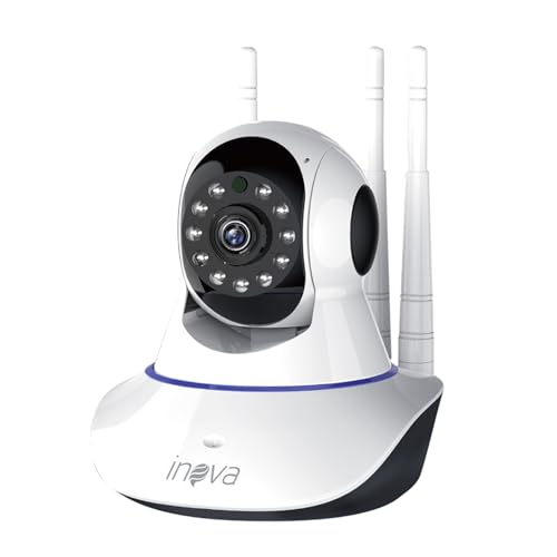 Mini Câmera de Segurança 2K com Controle por APP, Zoom 4x, Visão Noturna, Rotação 355°/90°, Ideal pa