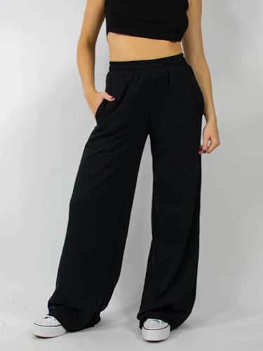 Image of dockstreet Women's /Unisex ONESOPEN Bottom Drawstring Pure Cotton Stretchable Baggy Jogger Pants