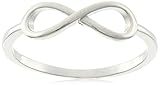 Elegant silver Infinity Ring AGG357 - Circuit: 54 mm marca Beneto