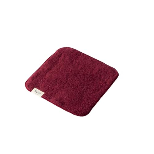 Wellis BABY Premium organic Burp cloth Mommy Bordeaux 1枚(WellisBABYマミータオル ボルドー)