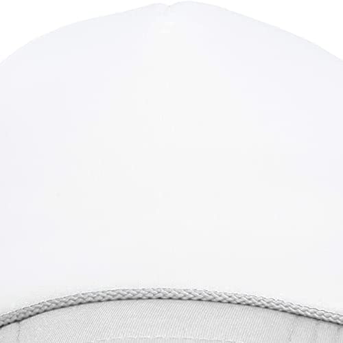 Image of MR.R Sublimation Blanks Polyester Mesh Cap Mesh Hat Two Tone Trucker Summer Mesh Cap with Adjustable Snapback,2pcs per Pack