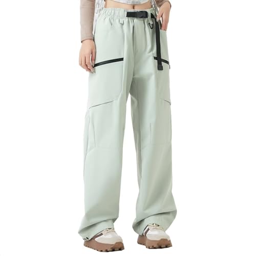 JOMLUN Women Softshell Fleece-Lined Winter Hiking Pants