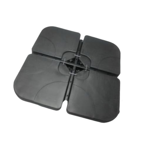 MYCENSE Parasol Base Stand Patio Umbrella Base Outdoor Deck Garden Umbrella Holder Water Sand Fillable for Patio Pool Porch Beach, Square