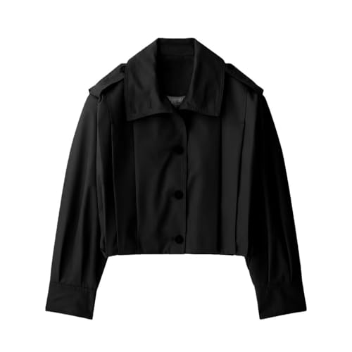 Veste bomber boutonnée pour femmes mi-saison balade en ville