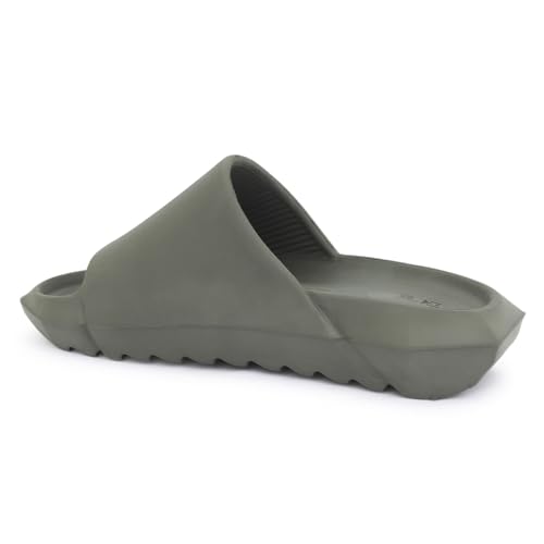 Image of Hygear Men's Geometry EVA Slides | Ultra Soft Cushion | Lightweight | Waterproof | Stylish |Anti-Skid | Comfortable Everyday Slides for Men