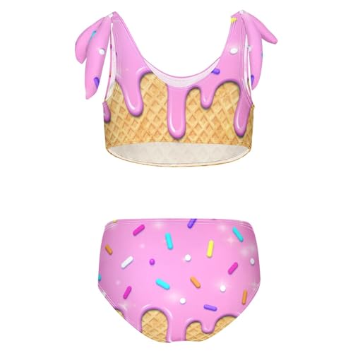 Image of Boccsty Cute Crab Red Blue Girls Swimsuits Kids Bikini Sets 2 Pcs Bathing Suit for 3T