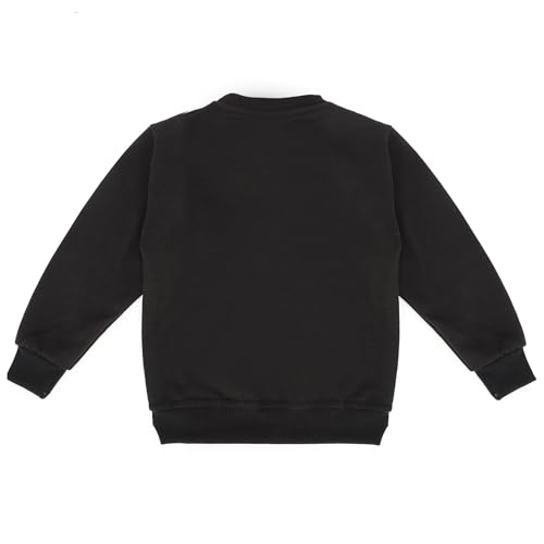 Image of Kids Woolen Graphic Print Sweatshirts and Sweatpants Set for Kids Suit Set (SWT.RN.TR-38)