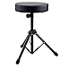 Regulowany stołek perkusyjny, profesjonalny stołek gitarowy dla muzyków, podwójnie usztywnione nogi statywu, odpowiedni dla dzieci i dorosłych