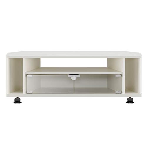 朝日木材加工 テレビ台 KAD style 43型 幅98㎝ ホワイト キャスター付き AS-KAD980-W 朝日木材加工 テレビ台 KAD style 43型 幅98㎝ ホワイト キャスター付き AS-KAD980-W