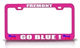 Custom Brother - Fremont GO Blue ! Politics Elections Vote Metal Car SUV Truck License Plate Frame Pn k83