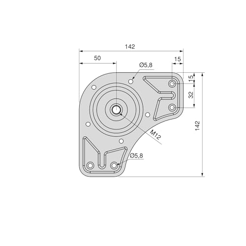 Emuca - Gambe Regolabili Per Tavolo Ø60X710Mm, Kit Di 4 Piedi Per Tavolo In Acciaio, Altezza Regolabile 710-730Mm, Nichel Satinato - 4