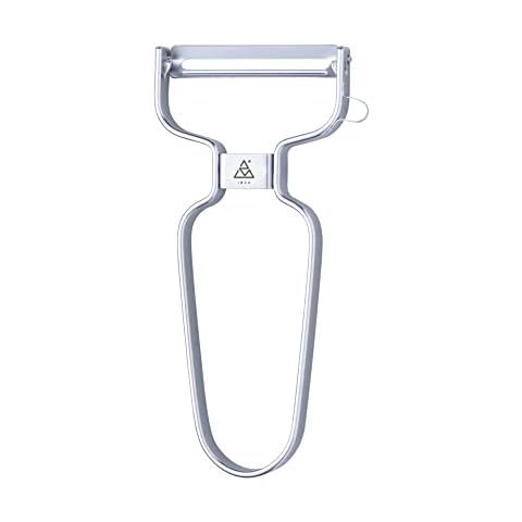 triangle Y-Peeler - 2 in (50 mm) - Stainless Steel Horizontal Straight Blade - Peeler for Hard-Skinned Fruits & Vegetables - Ergonomic Handle - Dishwasher Safe - Made in Germany Cover